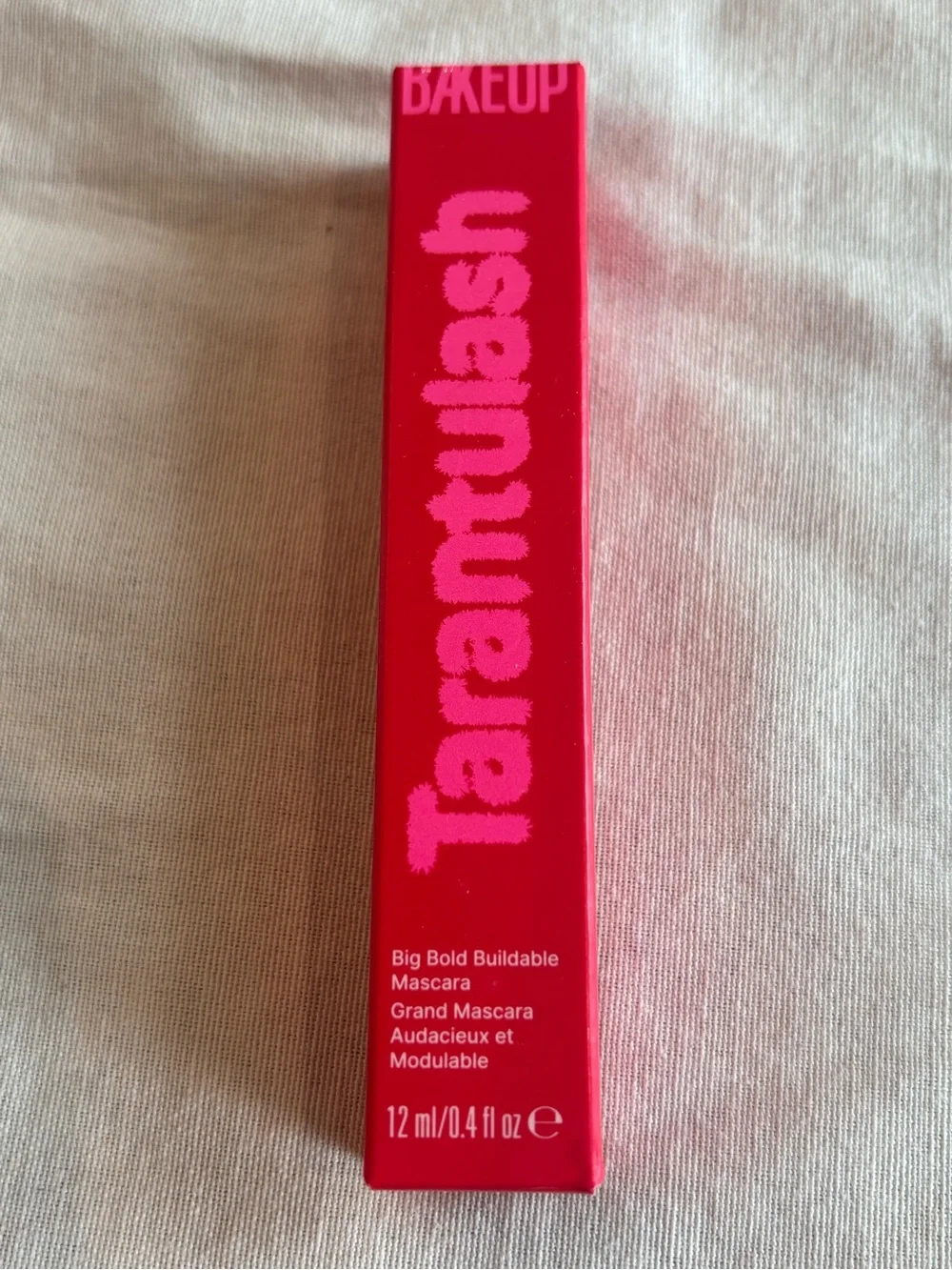 Bake Up Big Bold Buildable Mascara Black 12ml NIB Full Size Mascara